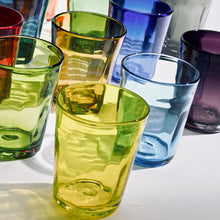 Load image into Gallery viewer, Zafferano Bei Glass Tumbler - Amber - Set of 2