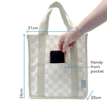 Load image into Gallery viewer, Hello Weekend - Checkerboard Daily bag