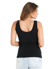 Load image into Gallery viewer, Betty Basics Emma Scoop Tank - Black