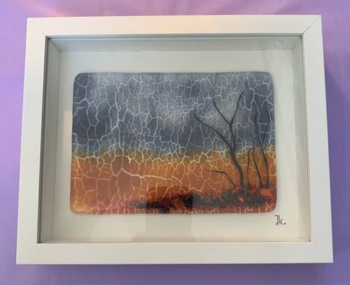 Outback Glass Painting