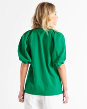 Load image into Gallery viewer, Betty Basics Juliette Blouse - Holly Green