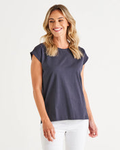 Load image into Gallery viewer, Betty Basics Michaela Top - Coal