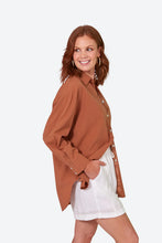 Load image into Gallery viewer, Eb&ive Studio Oversize Shirt - Cinnamon