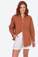Load image into Gallery viewer, Eb&ive Studio Oversize Shirt - Cinnamon