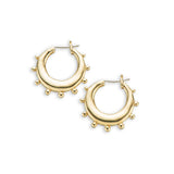 Load image into Gallery viewer, Palas Path of Gold Hoop Earrings
