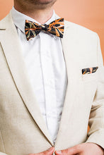 Load image into Gallery viewer, Grass Tree Black Bow Tie