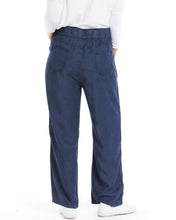Load image into Gallery viewer, Betty Basics Lucinda Lyocell Relaxed Pant - Blue Ink