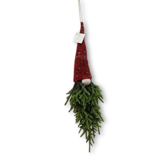 Hanging Gnome with Red Hat