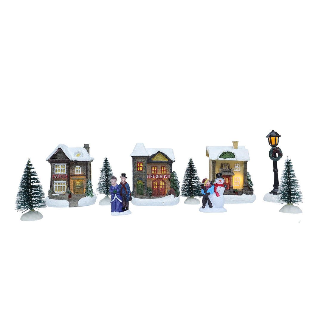 House & Tree Set - light up
