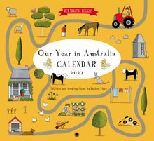 Load image into Gallery viewer, Red Tractor 2027 Calender "Our Year In Australia"

