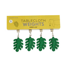 Load image into Gallery viewer, Tablecloth Weights - Green Leaf
