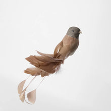 Load image into Gallery viewer, Melvin Grey &amp; Dusty Rose Clip on Birds - set of three
