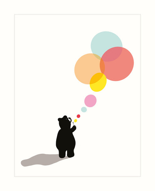 Card - Bear Bubbles
