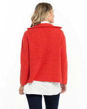 Load image into Gallery viewer, Betty Basics Bordeaux Collar Knit - Burnt Orange SALE
