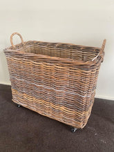 Load image into Gallery viewer, Rectangle Can Basket on Wheels
