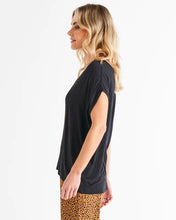 Load image into Gallery viewer, Betty Basics Chelsea Tee - Black
