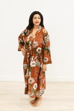 Load image into Gallery viewer, Coco Cotton Kimono - Burnt Siena
