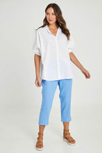 Load image into Gallery viewer, Betty Basic Dolce Dolman Shirt White
