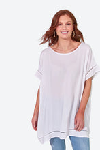 Load image into Gallery viewer, Eb&amp;Ive Esprit Relaxe Top - Blanc
