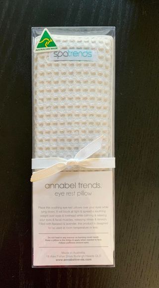 White Waffle Eye Rest Pillow