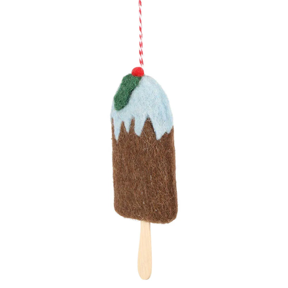 Mervelle Felt Ice Cream Hanging Tree Ornament