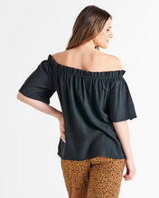Load image into Gallery viewer, Betty Basics Jessica Shoulder Top - Black
