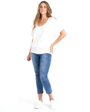 Load image into Gallery viewer, Betty Basics Maui Tee - White
