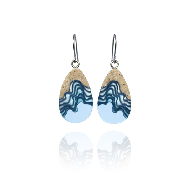 Seashore Dangle Earrings - Ultramarine
