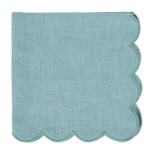 Load image into Gallery viewer, Stonewashed Scallop Napkin - Sage
