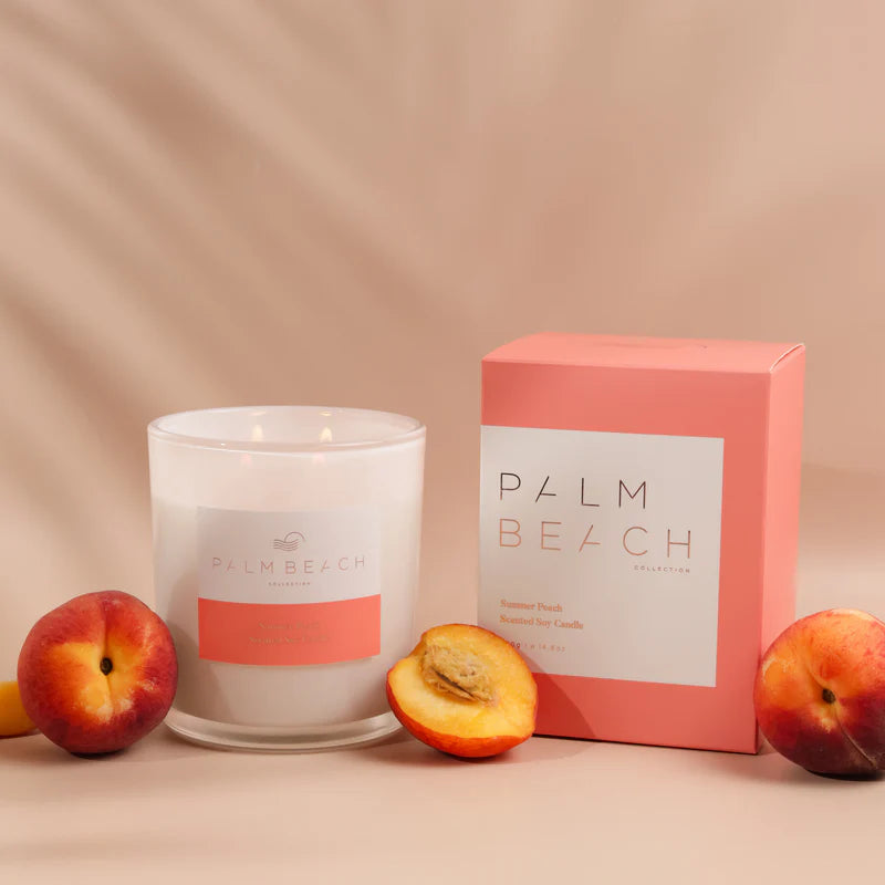 Palm Beach Summer Peach Candle 420g