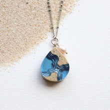 Load image into Gallery viewer, BoldB Tombolo Necklace - Ultramarine
