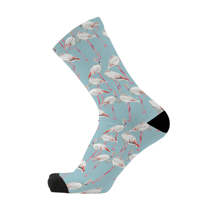 RedFox Socks Unisex - White Flamingo