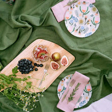 Load image into Gallery viewer, Linen Tablecloth - Bush Green
