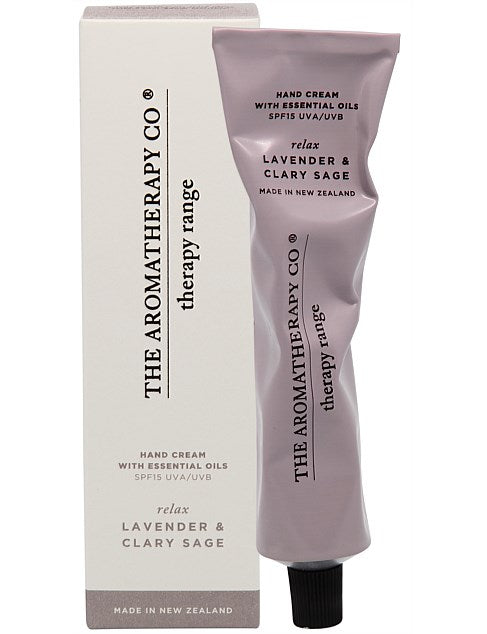 Aromatherapy Therapy RELAX Lavender & Clary Sage Hand Cream