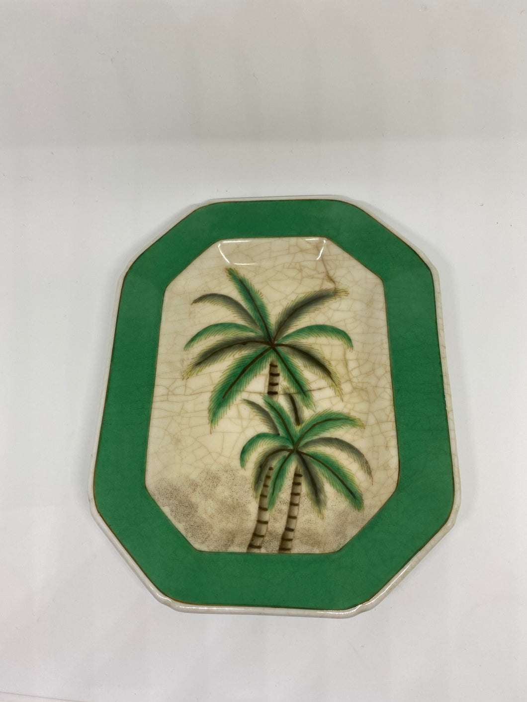 Ceramic Palm Wall Plate