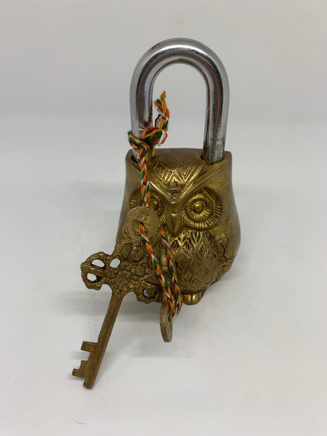 Brass Owl Lock