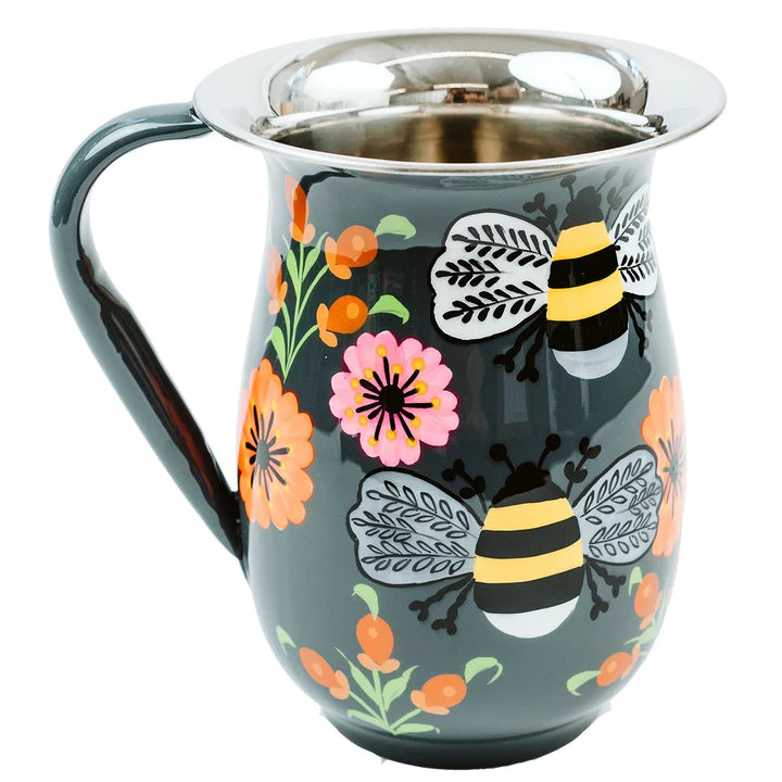 Bumble Bee Jug - Grey