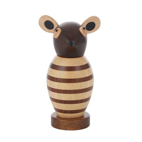 Mae Mouse Wood Peppermill