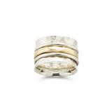 Palas Manifest Meditation Spinning Ring - Size M