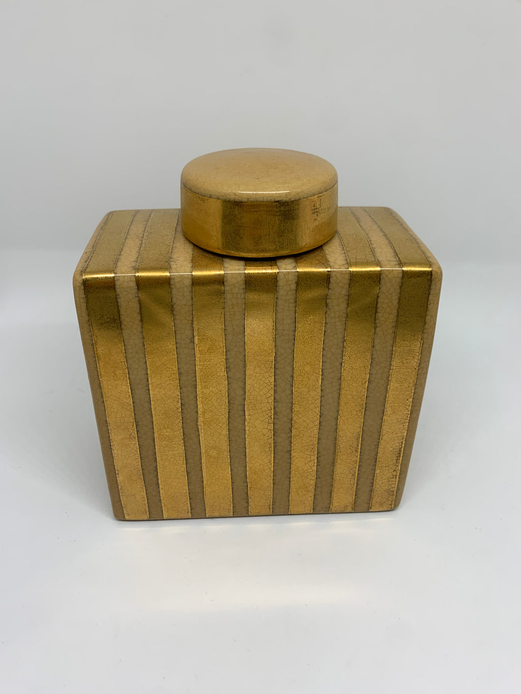 Meizei Gold Stripe Jar Small