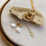 Load image into Gallery viewer, Palas Path of Gold Hoop Earrings

