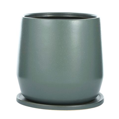 Pitot Teal Ceramic Pot