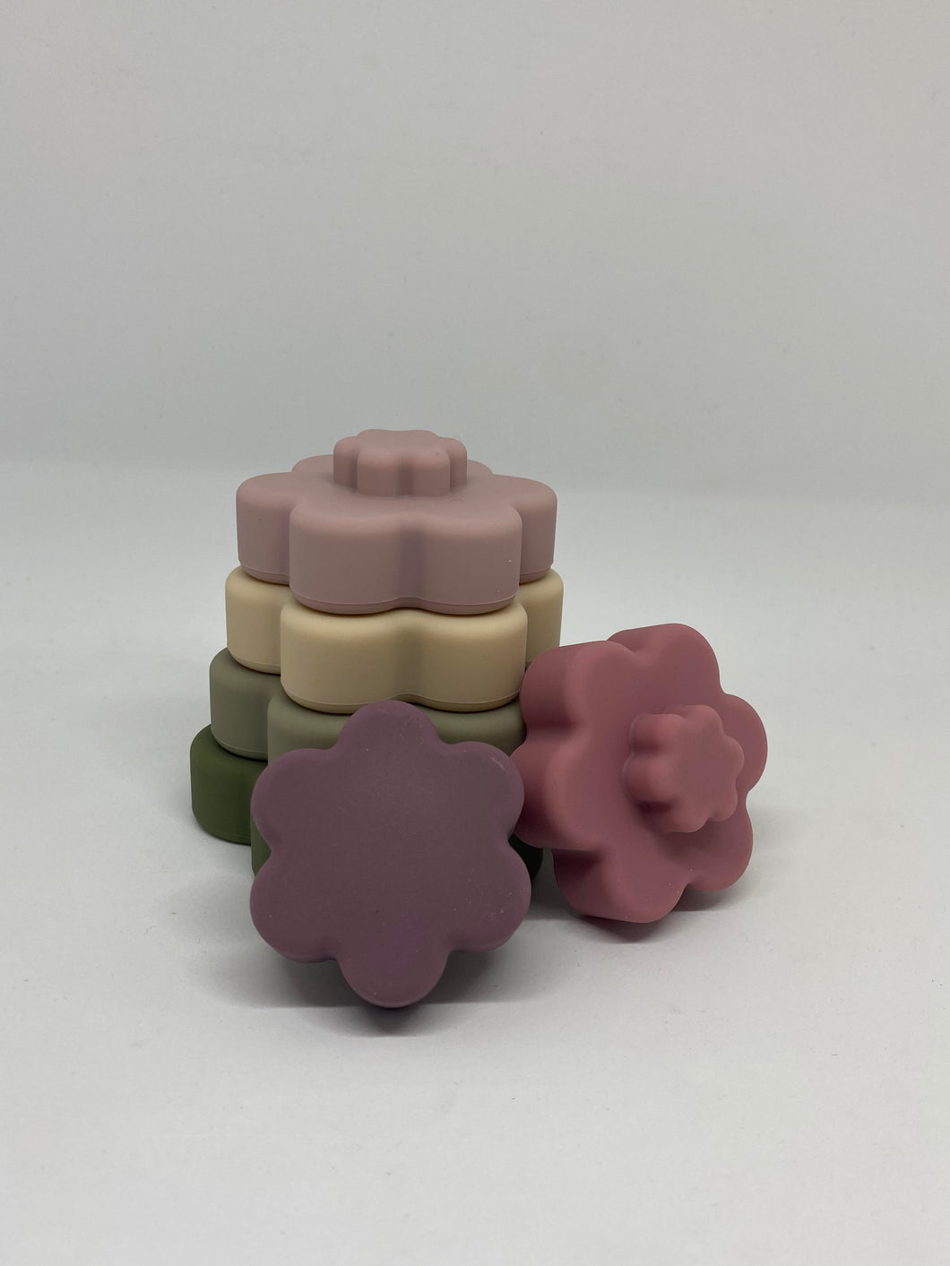 Silicone Stackable Flower