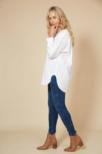 Load image into Gallery viewer, Eb&amp;Ive Studio Oversized Shirt - Salt

