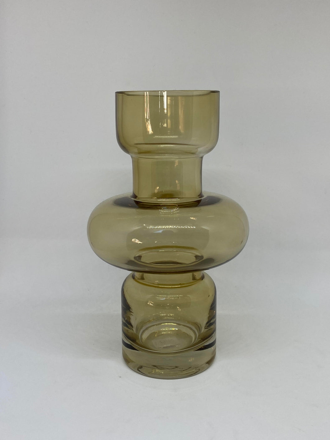 Gerry Yellow Glass Vase