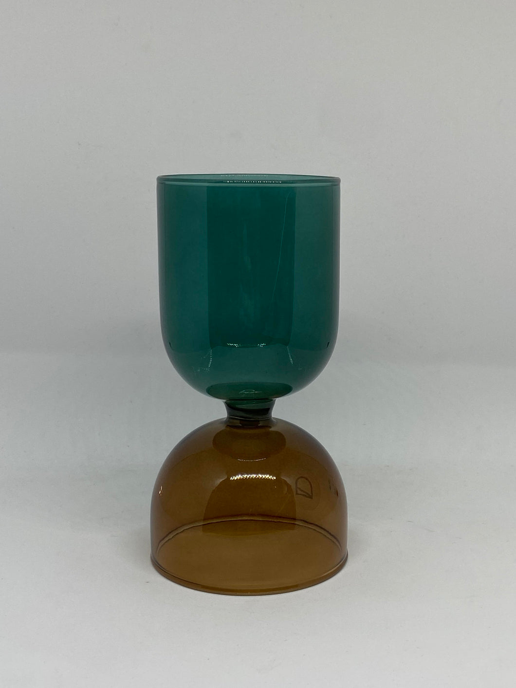 Amber and Green Vase medium