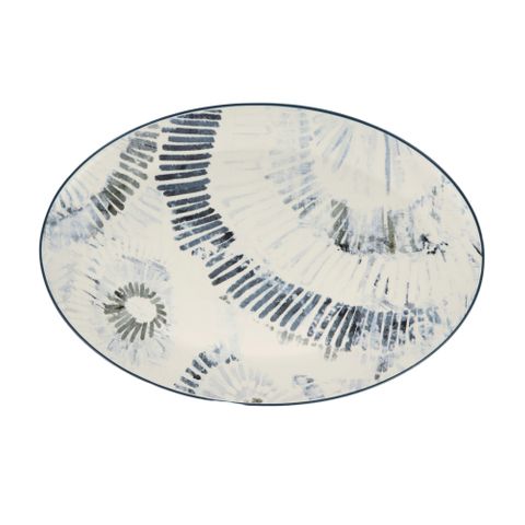 Bicheno Oval Ceramic Platter
