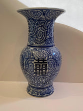 Load image into Gallery viewer, Blue &amp; White Chinese Vase
