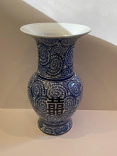 Load image into Gallery viewer, Blue &amp; White Chinese Vase
