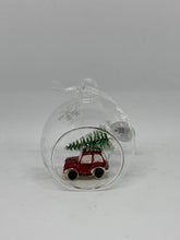 Load image into Gallery viewer, Santa Asst Christmas Glass Baubles

